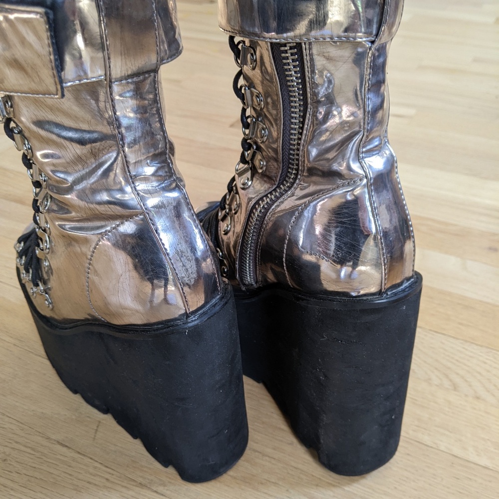 Metallic Current Mood Guardian Boots - Picture 9 of 13